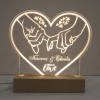Φωτιστικό led καρδιά 