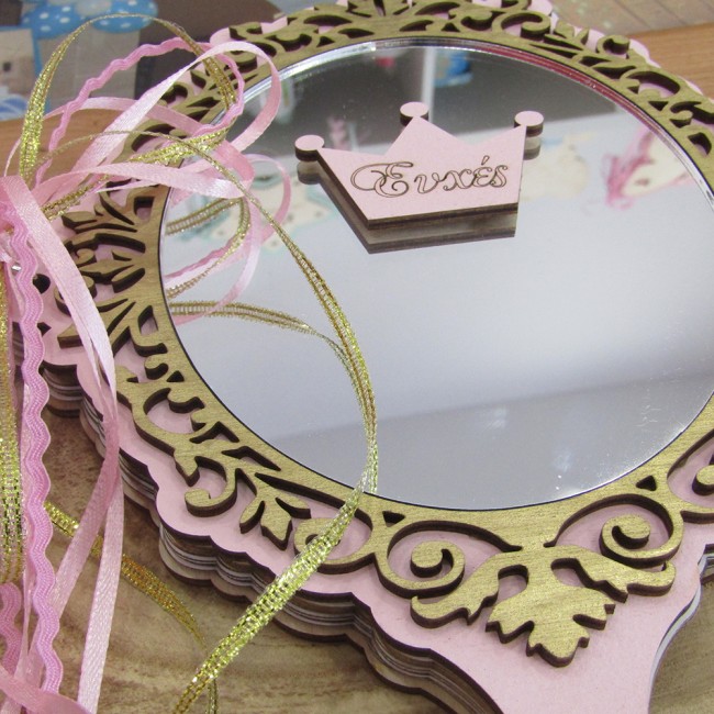 Βιβλίο ευχών βάπτισης Καθρέπτης  ν.1 