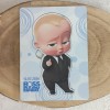 Ξύλινο Προσκλητήριο Βάπτισης Baby Boss 5 – Προσωποποιημένο - Ediposeis