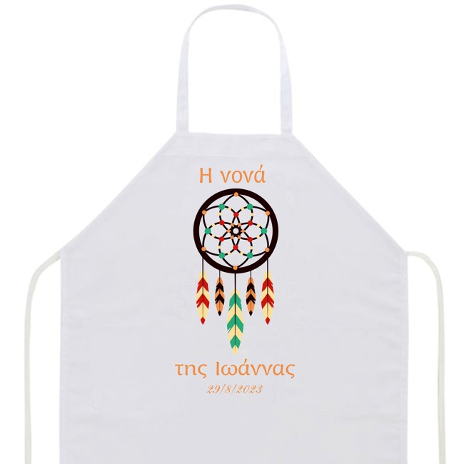 Ποδιά βάπτισης Ονειροπαγίδα - 1