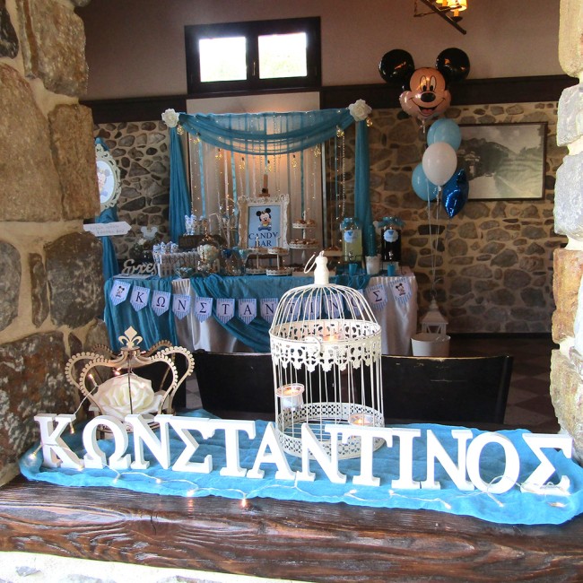 Τραπέζι ευχών με θέμα Mickey