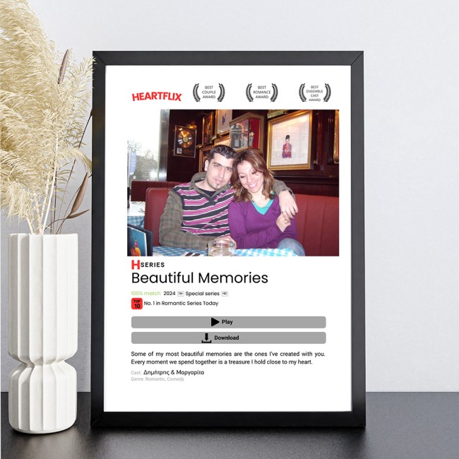 Κορνίζα με φωτογραφία Heartflix Beautiful memories δώρο Αγίου Βαλεντίνου 4 Κορνίζα με φωτογραφία Heartflix Beautiful memories δώρο Αγίου Βαλεντίνου 4