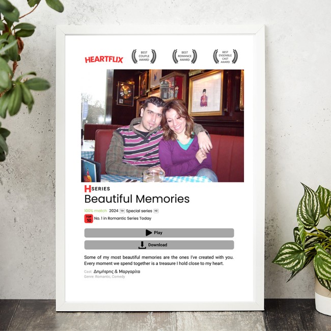 Κορνίζα με φωτογραφία Heartflix Beautiful memories δώρο Αγίου Βαλεντίνου 4 Κορνίζα με φωτογραφία Heartflix Beautiful memories δώρο Αγίου Βαλεντίνου 4